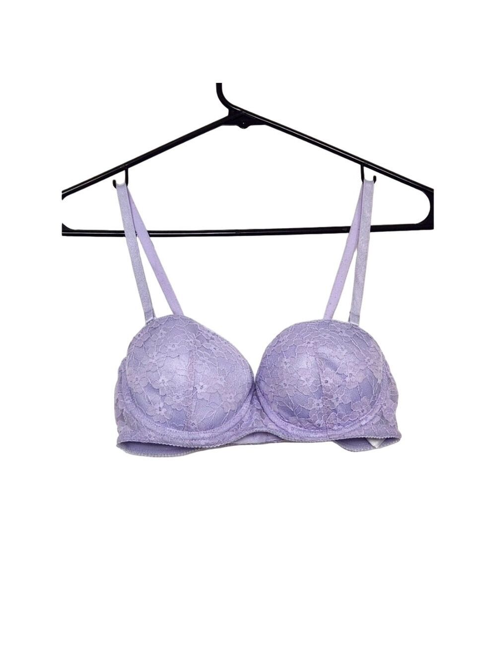 H&M Lace Push-Up Bra with Removable Straps